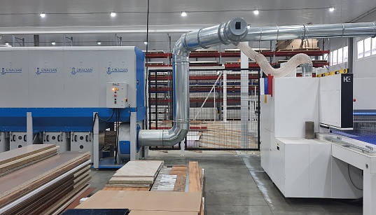 Модернизация технологического оборудования на участке по производству мебельных комплектующих (столешниц, фасадов, стеновых панелей) ООО «АМК-Троя» Модернизация технологического оборудования на участке по производству мебельных комплектующих (столешниц, фасадов, стеновых панелей) ООО «АМК-Троя»